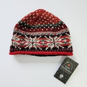 NWT Lost Horizons Handcrafted 100% Wool Hat One Size